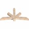 Ekena Millwork Alberta Smooth Timber Gable Bracket, Douglas Fir, 72"W x 42"H x 5 1/2"D x 5 1/2"F, 14/12 Pitch GBW072X42X0606ALB00SDF - alternate 4